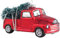 Christmas By Krebs Vintage Look Pickup Truck abtransportieren Baum Weihnachten Holiday Ornament Glas