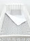 Babylux Babydecke Krabbeldecke Minky Kuscheldecke Decke 75 x 100 cm mit Kissen 30x35cm (14K. Weiß + Herze)
