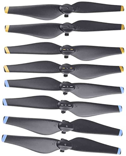 CAMKIX Propeller Kompatibel mit DJI Mavic Air - 2 Sets (8 Klingen) - Quick Release Faltbare Flügel - Flugerprobtes Design - Wesentliches Zubehör für Ihre DJI Mavic Air