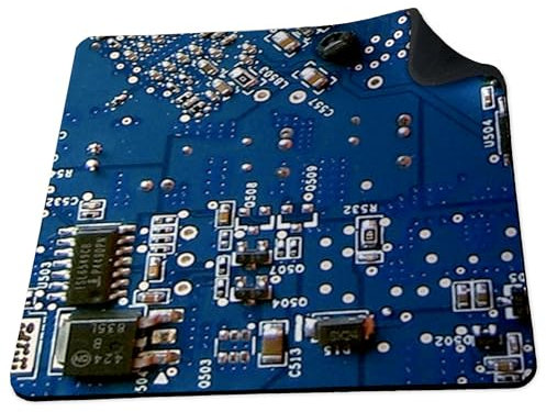 ShopQuality4U Electrical Circuit Board Art soft 5mm Rubber PC Mouse Pad Mat - For Gaming Home or Office
