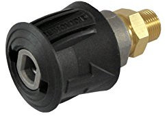 PressureWasherPartsUK Compatible with to Fit Karcher K-Series Quick Release Socket Outlet Coupling 3/8M B.S.P