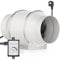 HG Power Rohrventilator 150mm Regelbar, 647m³/h Abluftventilator mit Drehzahlregler 110-240V Leise Inline Kanalventilator Energiesparend Badlüfter Rohrlüfter für Küchen Badezimmer Garage