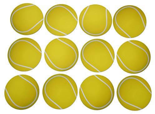 Novel Merk Kühlschrank-Magnet-Set mit Tennisball-Motiv, klein, 12 Stück