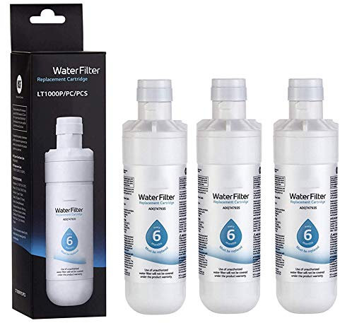 KAMELUN LT1000P Filtro de Agua de refrigerador, reemplazable para refrigerador doméstico 9980, Reemplazable Nevera Filtro de Agua a Prueba de Fugas reemplazo Caja
