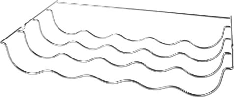 sparefixd Fridge Freezer Chrome Wine Bottle Shelf Rack for HAIER