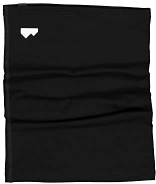 Mons Royale Daily Dose Neckwarmer Schwarz - Merino Funktioneller vielseitiger Merino Schlauchschal, Größe One Size - Far