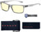 Gunnar Gaming- und Computerbrille Vertex +3.0 Stärke - 65% Blaulicht-Filter, 100% UV-Schutz - Augenschonende Blaulicht-Brille - Premium - Reduziert Augenbelastung
