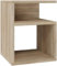 Mehome Top E Shop Tini Table de Chevet en chêne Sonoma 30 x 30 x 40 cm