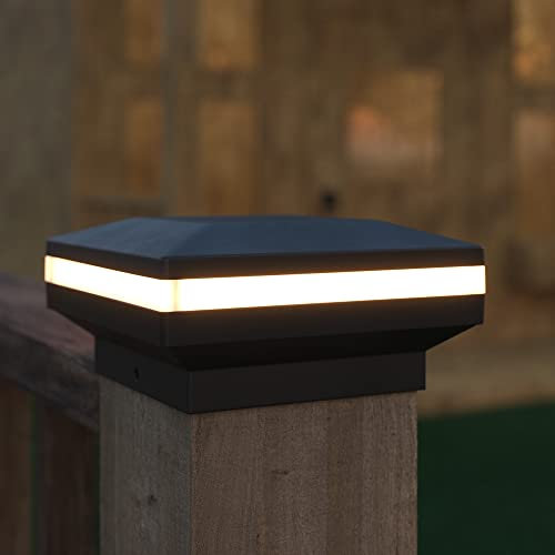 SolarCentre® Peake Outdoor Solarbetriebene Pfostenkappen- und Säulenleuchte