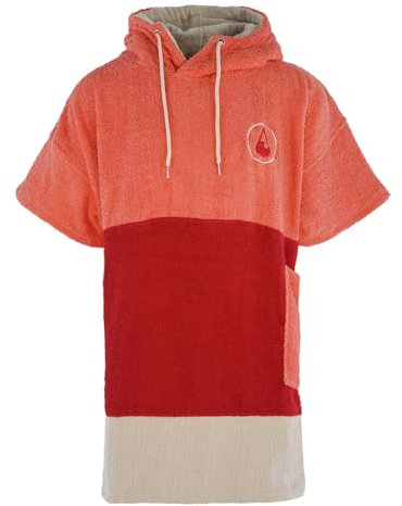 WAVE HAWAII - Poncho Seta - Poncho de Bain Adulte Unisexe Homme et Femme pour Tailles de 145 à 175 cm Poncho de Surf Peignoir de Plage Poncho de Plage 100% Coton Taille S