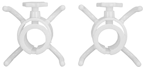 Gancho para sombrilla de playa, paquete de 2, accesorios para sombrilla de playa, ganchos para sombrilla, ganchos para sombrilla de playa, soporte para bolsa de sombrilla de playa, gancho para(Blanco)