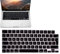 Silicone Keyboard Cover for MacBook Air 13.6 Inch M2 2022, MacBook pro 14 and 16'' (MacBook Pro 14/16 M1 Pro/Max 2021) with Touch ID,Keyboard Layout, black