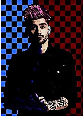Poster Zayn Malik Poster Musik Sänger Poster Leinwand Malerei Foto Porträt Bilder Poster Und Drucke Home Decor 50X70Cm Kein Rahmen