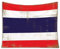Yelolyio Vintage Thailand Nationalflagge Dekor Wandteppich, Thailand Tapisserie Wandbehang Land-Souvenir Zimmer Heimdekoration Moderner abstrakter Wandteppich für Büro, 150 x 200 cm