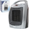 CUQOO 2KW Ceramic Fan Heater - Fast, Energy-Efficient Electric Heater with 2 Heat Settings, Thermostat, Quiet, Portable Space Warmer for Home & Office