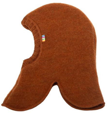 Joha Baby Kinder Jungen Mädchen Schalmütze Merino-Wolle, Größe:41, Farbe:orange