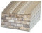 IZODEKOR 10-Pcs 3D Brick Effect Wall Panels - Covering 5m2 Outdoor Wall Cladding, Decorative Wall Panels for Living Room, Balcony, Terrace, Office, Faux Brick, 50x100 cm | Beige Dream 1902