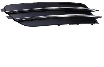 Auto Nebelscheinwerfergitter Für A-UDI A6 C7 2012 2013 2014 Auto Nebel Licht Kühlergrill Trim Vorderen Stoßfänger Unteren Nebel Lampe Abdeckung Grills 4G 0 807 681 4G 0 807 682 (Color : Links)