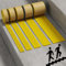 PVC Kunststoff Treppen-Kantenschutz Flexible Gummistufen Treppenkantenprofil Selbstklebend Eckenkanten-Zierleisten Kantenschutz für Treppen Stufen Ecken im Innen- und Außenbereich. ( Color : Giallo ,