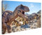 islandburner Prime Bild auf Leinwand gigantische Dinosaurier Raubtier läuft auf der Suche nach Nahrung Jura Bilder Wandbilder Poster