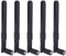 GTIWUNG 5 Pièces Antenne WiFi Bi-Bande 2.4GHz 5GHz 5.8GHz RP-SMA Mâle Double Bande Antenne WiFi Omnidirectionnelle 5dBi pour Caméra Sécurité IP Bateau Amorceur FPV Routeur WiFi Carte Réseau sans Fil