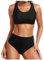 JokeLomple Costume Bagno Donna Due Pezzi - Curvy Swimwear Beachwear a Fascia Costume Donna Due Pezzi Costume Bagno Sexy Donna Costumi Donna Mare Spiaggia Piscina Party Vacanza