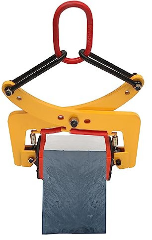 Bordsteinzange 325kg, Versetzzange 6-24cm, Vertikale Hebeklemmen Steinzange Verstellbare Hebezange Bordstein Steinträger Heber Steingreifer Transportieren Stein