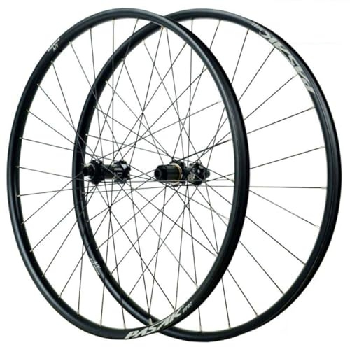 GEIRONV Mountainbike Räder Aus Aluminiumlegierung, 28 Löcher Vorne 2 Hinten 4 Lager 54 Zähne Mittlere Verriegelung Scheibenbremsen Kompatibel mit 26/27,5/29 Zoll * 1,5–2,8 Zoll Reifen