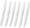 6PCS Car Door Edge Protector, Car Door Anti-Collision Strip Bumper Vehicle Door Edge Guard Strip Anti-Scratches Buffer Trim Edge Protection Strip for Protection against Scratche Bump Scrape(White)