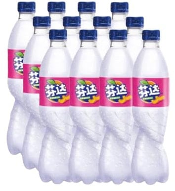 Fanta Peach 500ml (China) 12er-Pack inkl. Pfand Erfrischender Pfirsichgeschmack
