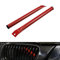 NYUwec Nierenstreben Grill Sport Kühlergrill Kühlerstreifen kompatibel mit 3er E90 E91 E92 E93(Red)