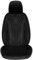 ISOYTERO Heated Car Seat Cover, Comfortable Fast Heated Seat Cushion with Full Back Support, Fire-Resistant ＆ Temperature Adjustable Car Warmer, Non Slip Universal for Winter
