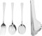 Alipis 1Set Utensili da Inossidabile Riutilizzabili per Feste e Ergonomico per Cene e Speciali