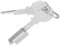 DIYEAH Heavy Duty Theft Lock Cylinder with Key for Home Commercial Refrigerators Glass Cabinet Lock Cold Resistant Design