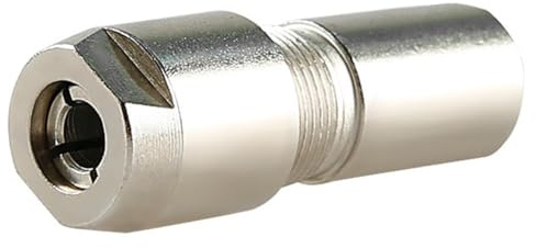 Angle Grinder to Straight Grinder Adapter for 3mm and 6mm Chucks, Metal Conversion Head for Angle Grinders (for m14 Thread), Compatible with Angle Grin(6MM)