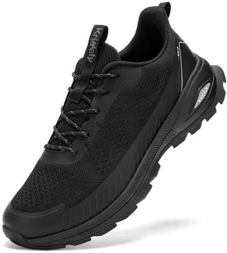 Kricely Zapatillas de Trail Running Hombre Zapatillas de Trekking Zapatos de Senderismo Ligero Antideslizantes AL Aire Libre Deporte Tenis Sneakers