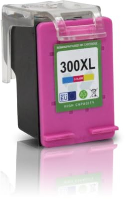 Tonerversum kompatibel zu HP 300XL Color – Tintenpatrone mit Füllstandsanzeige – für HP DeskJet D1660, D2560, D2660, F2480, F4280, F4580, PhotoSmart C4680, C4780
