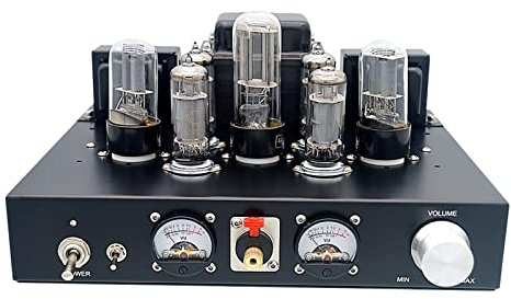 Amplificateur Audio, HiFi 6P1 Tube à vide amplificateur intégré stéréo asymétrique classe A ampli casque amplificateur à Tube sonore
