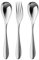 Robert Welch Bourton Bright Cutlery Serving Set, 3 Piece. Made from Stainless Steel. Dishwasher Safe.