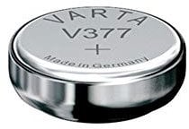 Uhrenbatterie Knopfzelle kompatibel mit Varta V377 626SW SG4 - Type 377-25 mAh