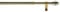 Epid portavisillo Epid ausziehbar Bistro Dekor Messing, 45/75 cm 180120610407