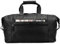 LEABAGS Dubai Reisetasche l Weekender l Reise Handgepäck l Bordgepäck l Kabinengröße l Cabin Size aus echtem Büffelleder l Vintage Look l Onyx Black l 49x25x27 cm