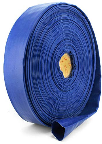 Toya Manguera de 2 pulgadas, 50 metros, para bombas de agua, manguera de agua, bomba de agua sucia, bombas planas de bomberos