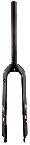 ZZQZZQ MTB Fahrrad Alu Starrgabel Zoom Federgabel fahrradgabel Vollcarbon Mountainbike Vordergabel Scheibengabel,27.5-inches