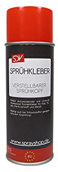 SDV Chemie Sprühkleber 3x 400ml Kontaktkleber Kleber Spray Powerkleber Haftkleber Spray
