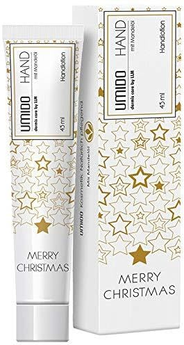 4 Stück Set Aktion UMIDO Hand-Lotion Set 45 ml Mandelöl Weihnachten | Handcreme | Pflegecreme | Lotion | Hautpflege | Handcreme Set