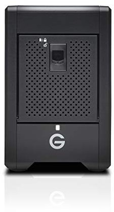 SanDisk Professional 48TB G-RAID SHUTTLE 4 - Transportable, Enterprise-class 4-bay External Hard Drive; Thunderbolt 3 and USB-C; hardware RAID; up to 1000MB/s read