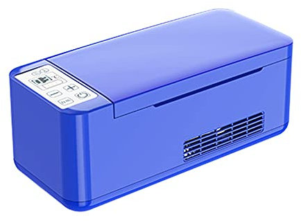 GEREP Insulin Kühler Medikament KüHler Tasche Fall für Diabetiker Tragen, Arbeiten, Schule, Büro, 251×111×104mm / Blau/C