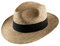Classic Italy - Chapeau Fedora Paille Homme ou Femme Fedora Paglia Fine - Taille 63 cm