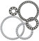 WS2812B LED Pixel Individuell adressierbarer Ring 8/16/24/35/45Leds WS2812 Eingebauter IC Vollfarbkreis LED Module Licht DC 5V (35 LEDs, schwarz)